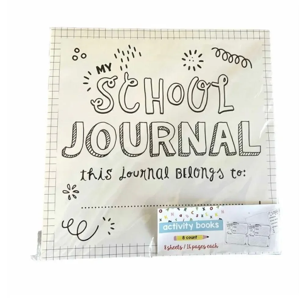 Brand New Target Lot of 8 School Journal Activity Paperback Books - Home School